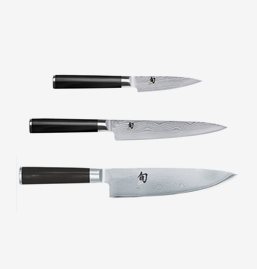 Knivset 3 delar Shun Classic Petty, Universalkniv & Gyuto